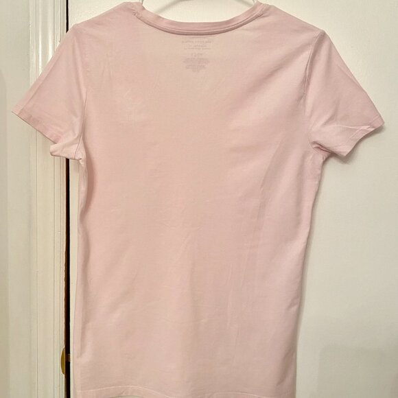 Saks Fifth Avenue Light Pink T-Shirt - Picture 2 of 3